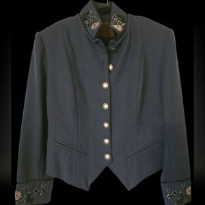 Double D Ranch DD Wear Blue Vintage wool jacket